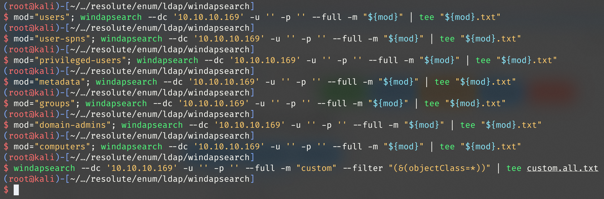 windapsearch enum ldap